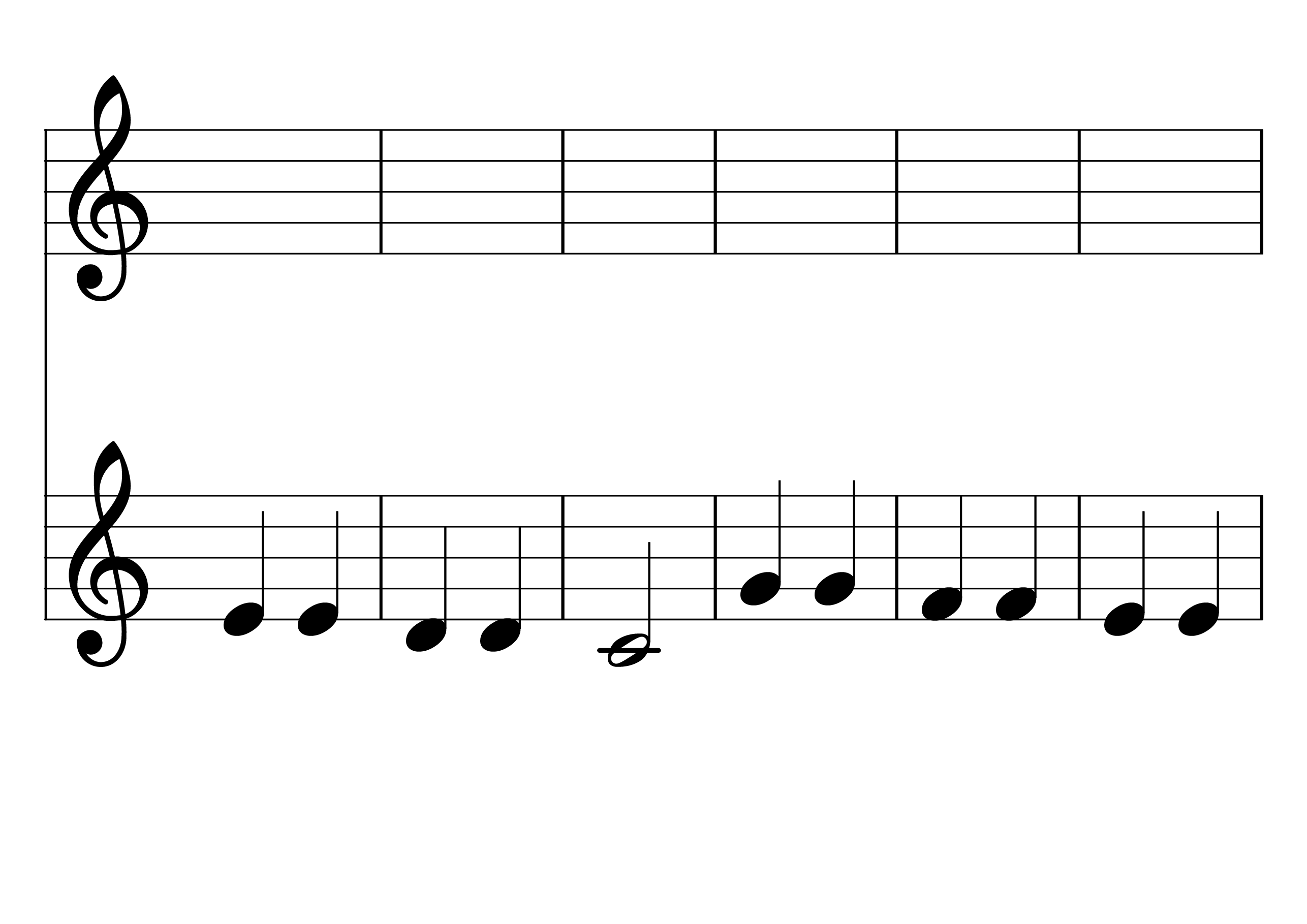 きらきらぼし 楽譜 2