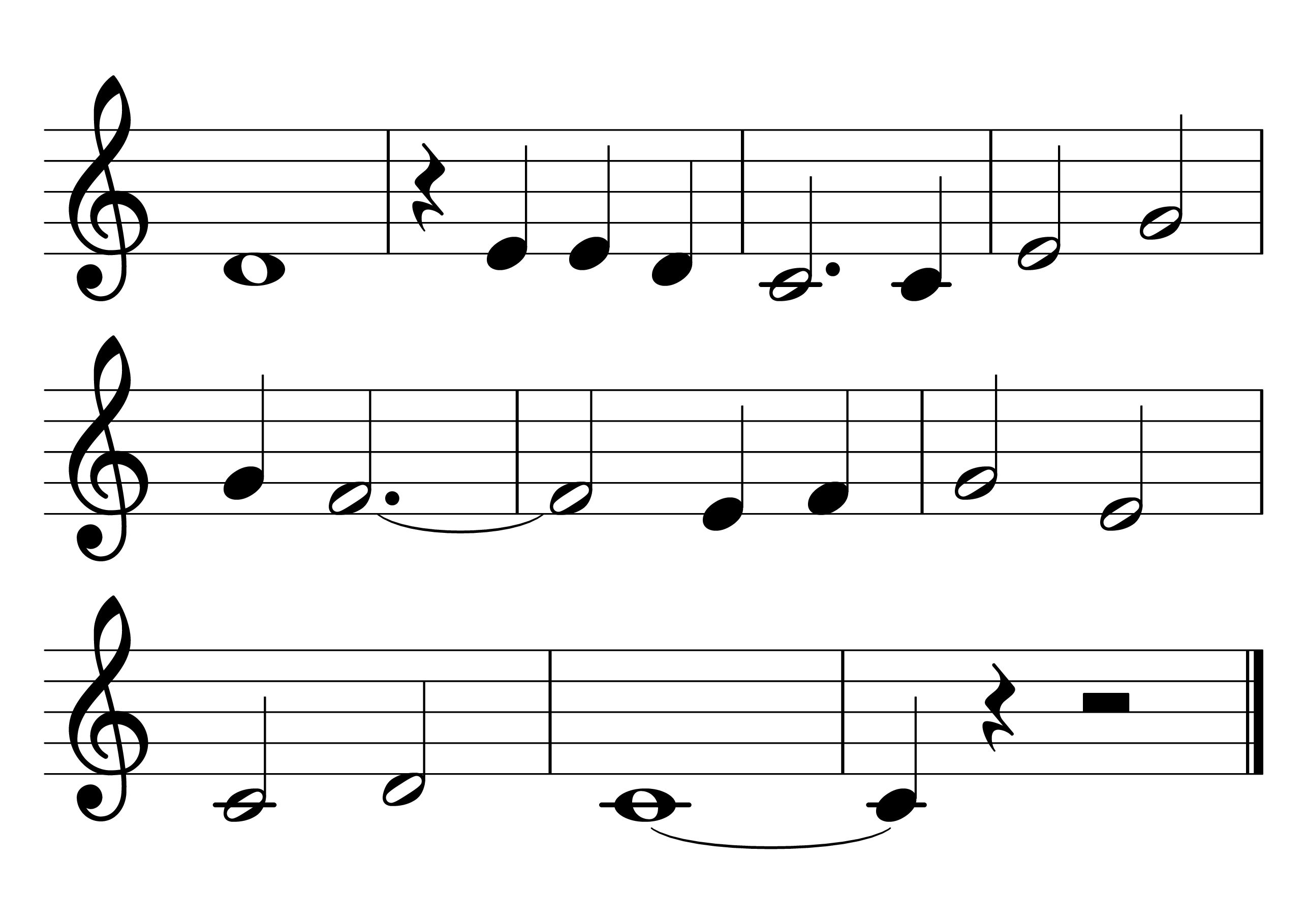 聖者の行進 楽譜 2