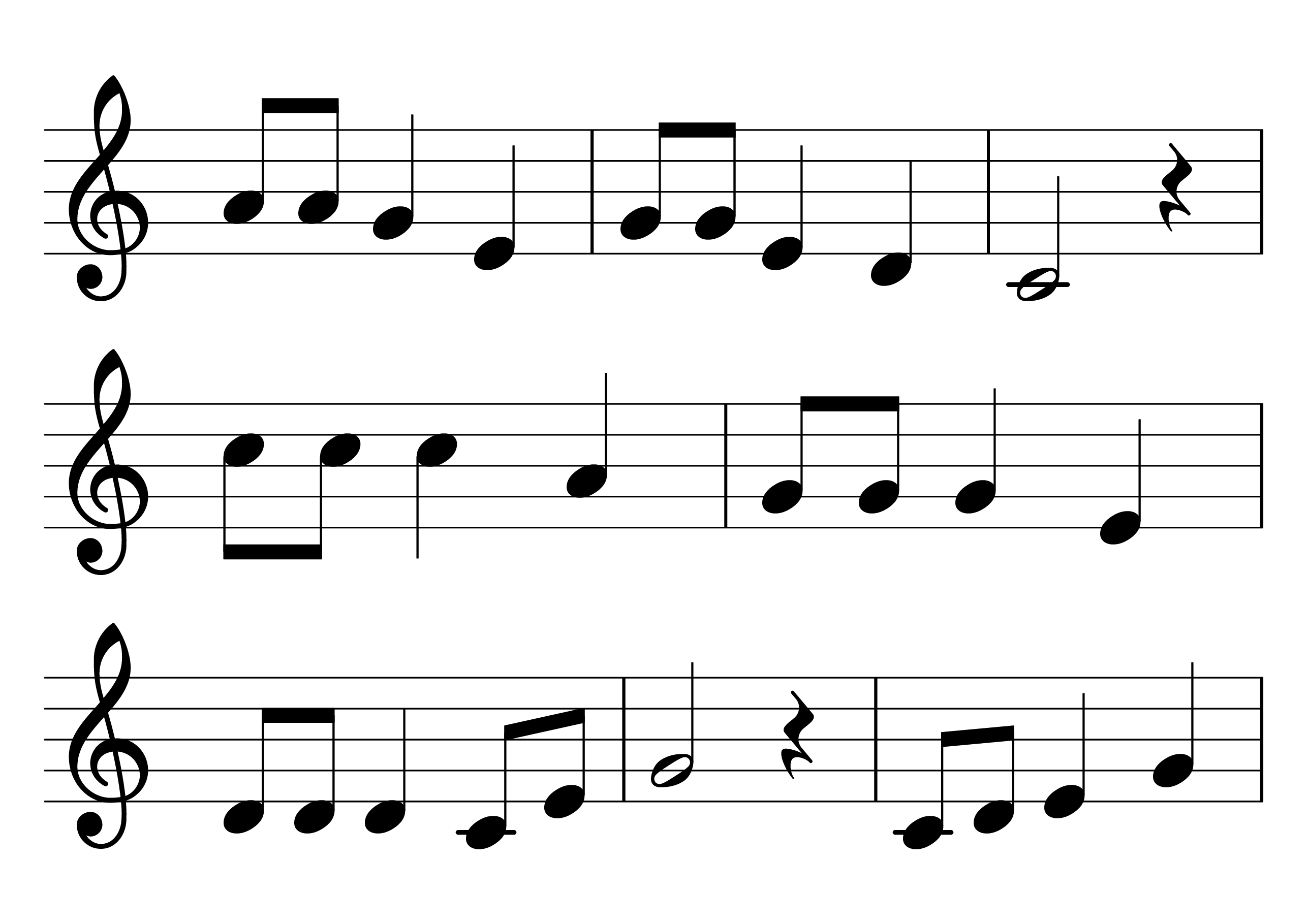 こいのぼり 楽譜 2