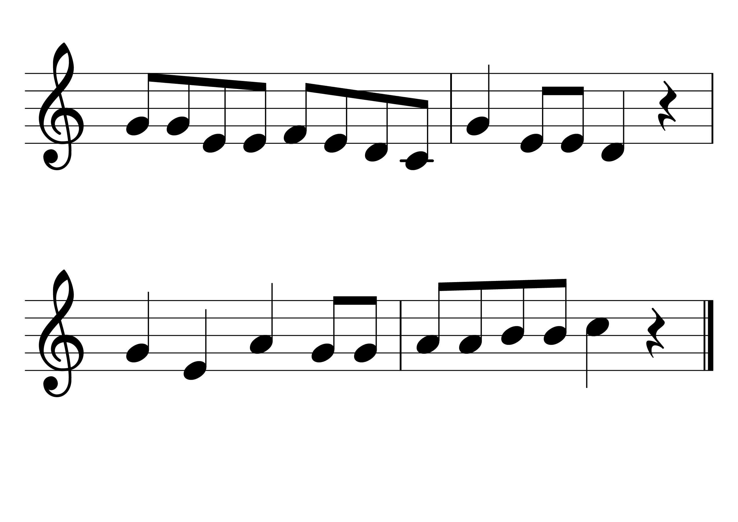 どんぐりころころ 楽譜 2