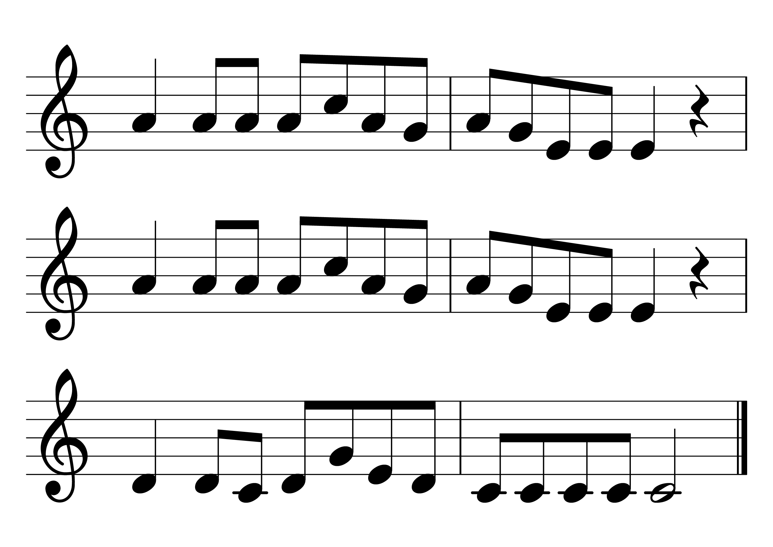Sekolah ikan medaka sheet music page 2