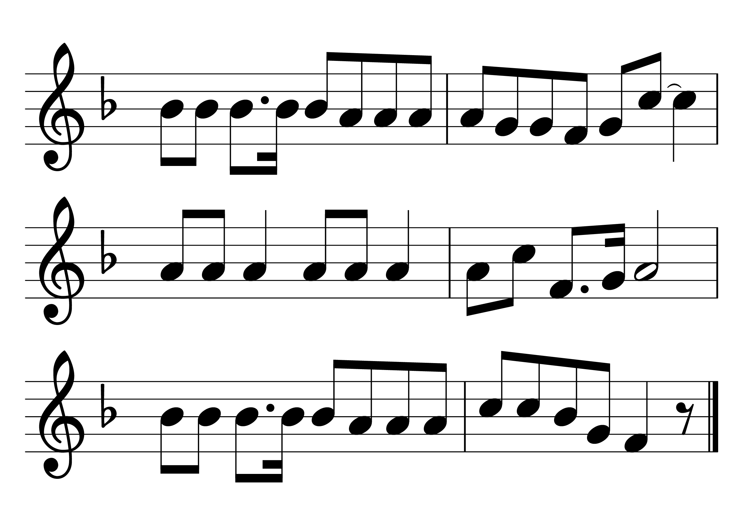ジングルベル 楽譜 3