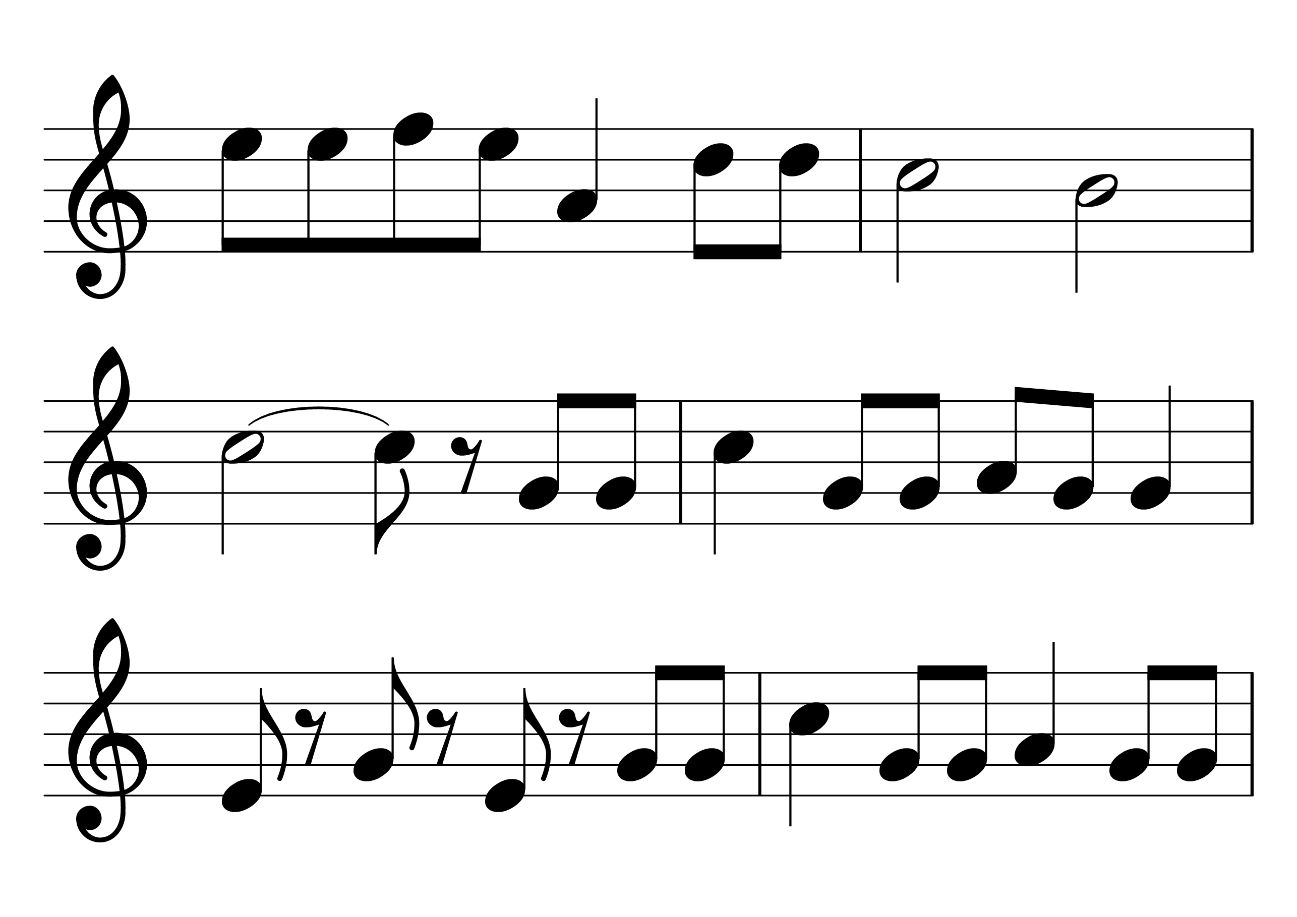 Grandfather's Clock sheet music page 3