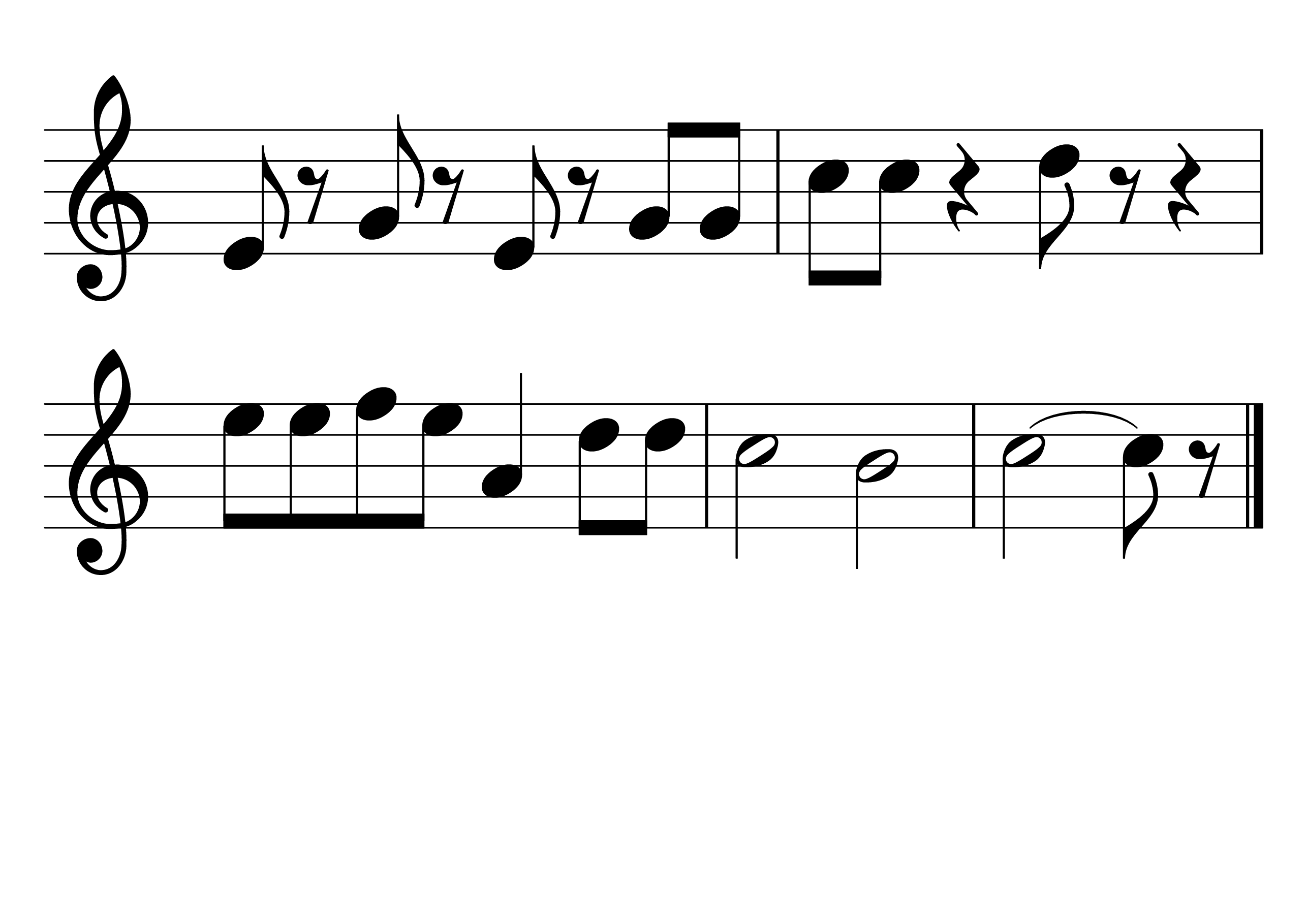 Grandfather's Clock sheet music page 4