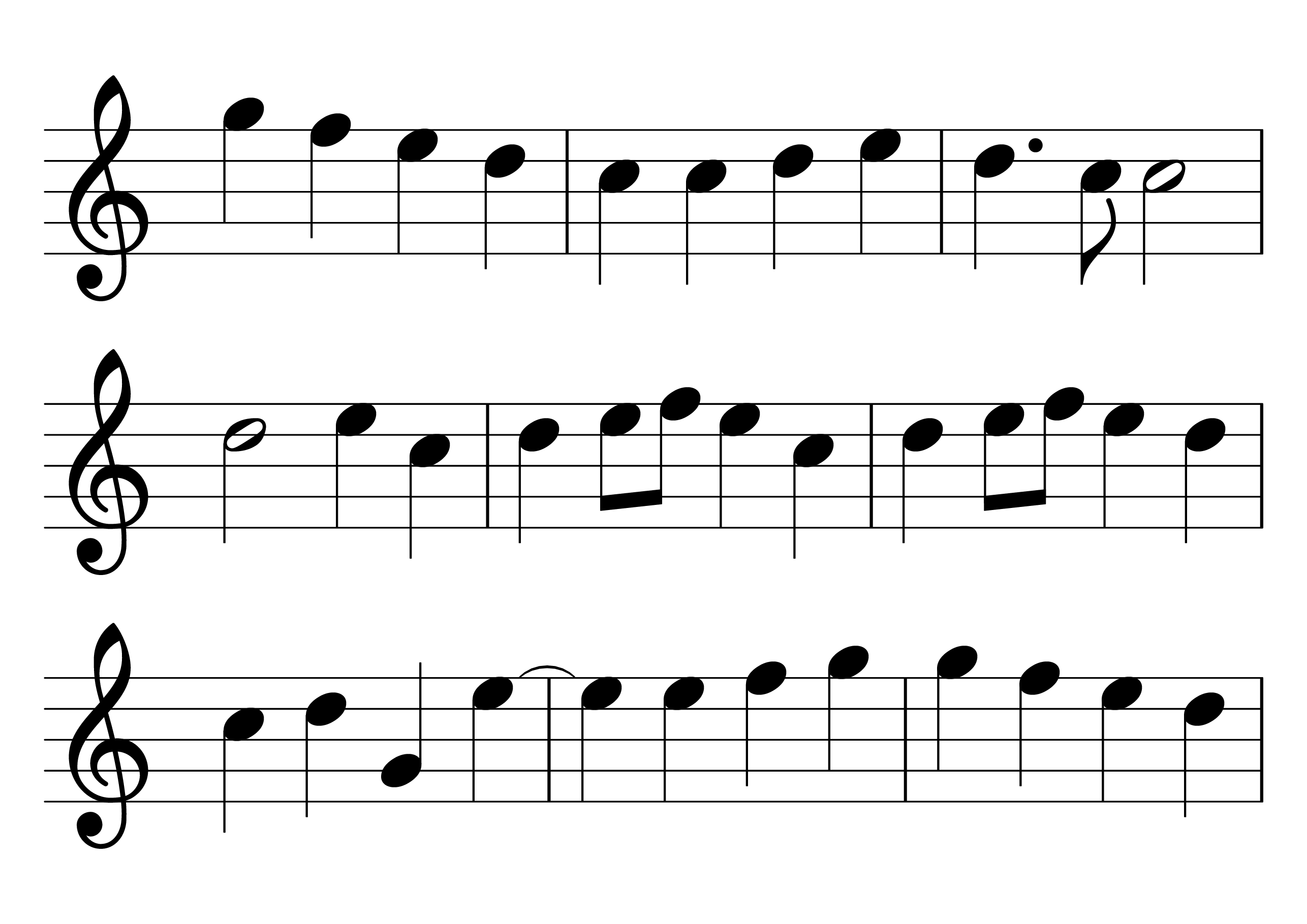 Ode a Alegria sheet music page 2