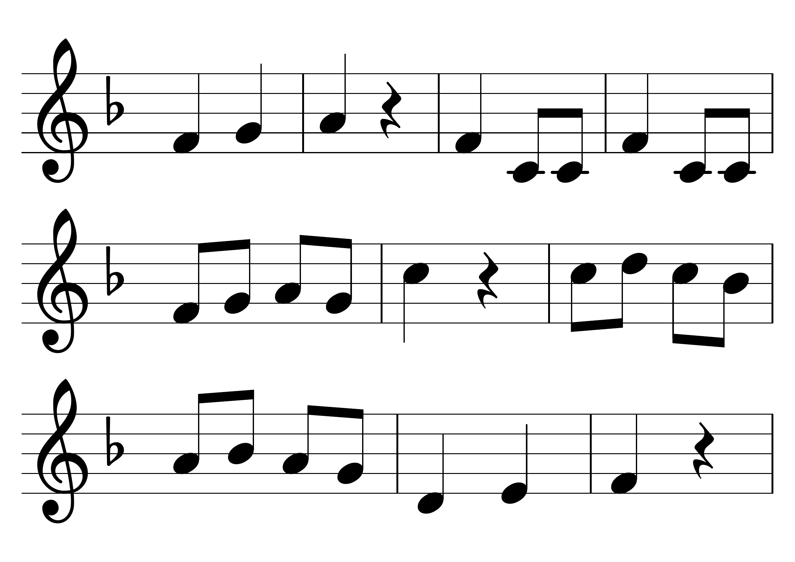 Toy March sheet music page 2